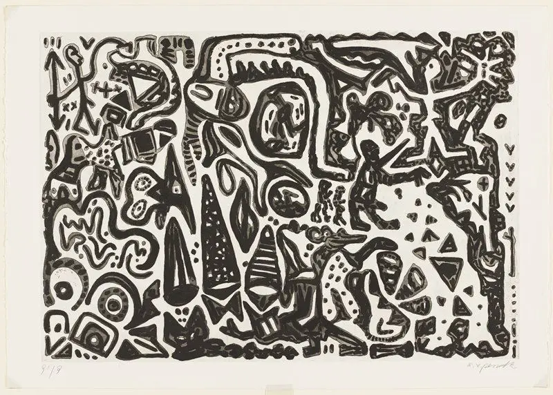 Middle East Complexities, from Expedition to the Holyland by A. R. Penck (Ralf Winkler)