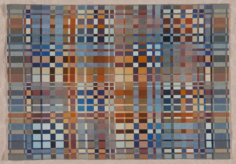 Weaving 1976 by Richard Landis