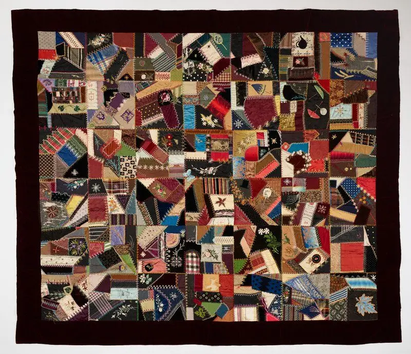 Crazy quilt by United States (Wisconsin)