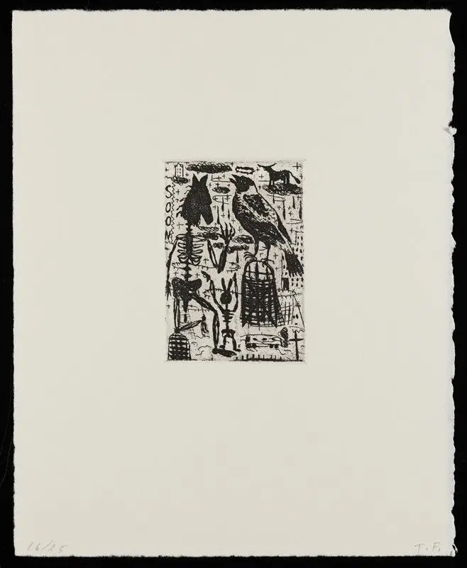 Plague Dog by Tony Fitzpatrick