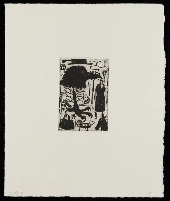 Story Woman by Tony Fitzpatrick