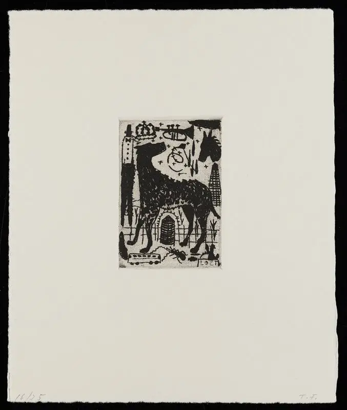 Carnival Hare by Tony Fitzpatrick