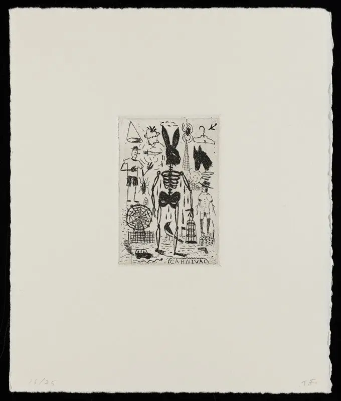 A Plague Bird's Story by Tony Fitzpatrick