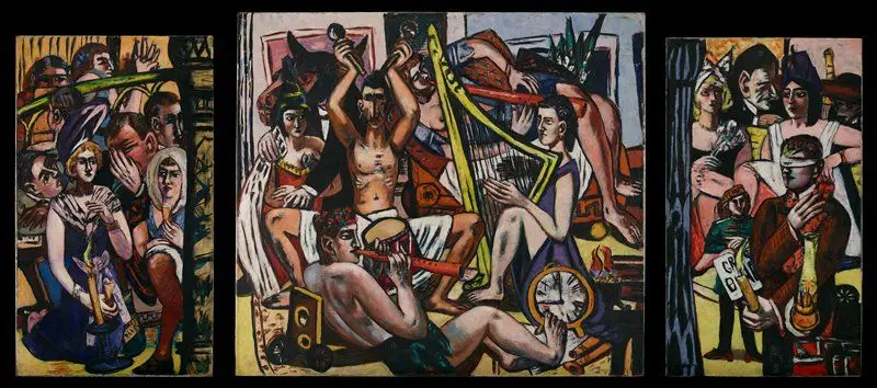 Blind Man's Buff by Max Beckmann