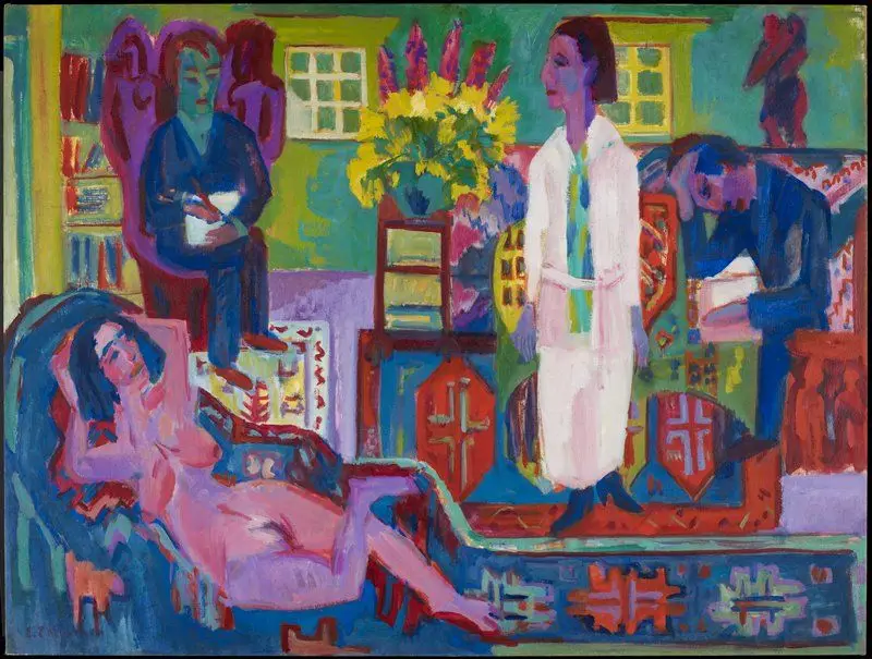Modern Bohemia by Ernst Ludwig Kirchner