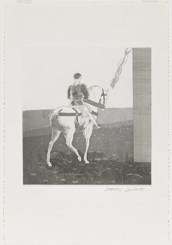 Rapunzel, Rapunzel, Let Down your Hair by David Hockney