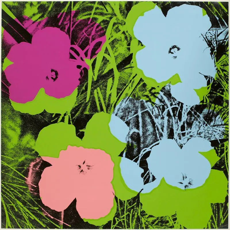 Flowers by Andy Warhol