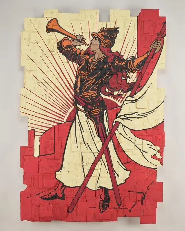 National Union of Women's Suffrage Societies by Andrea Bowers