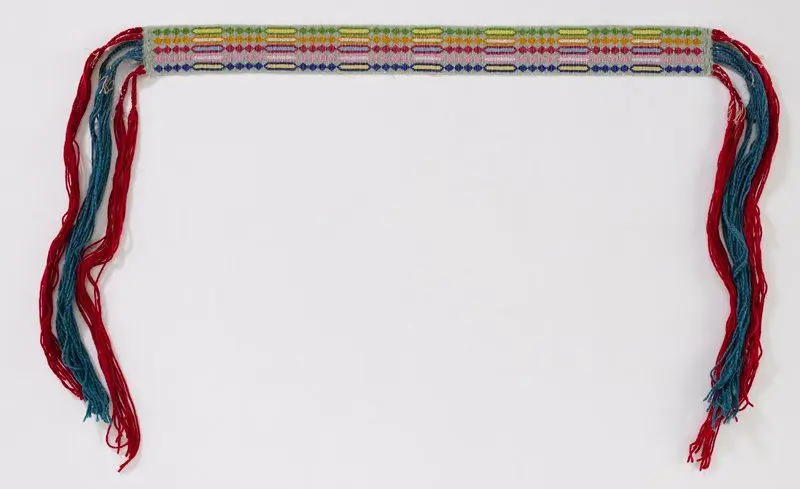 Sash by Anishinaabe (Ojibwe) artist