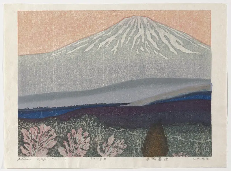 Longing at Kagosaka by Hagiwara Hideo