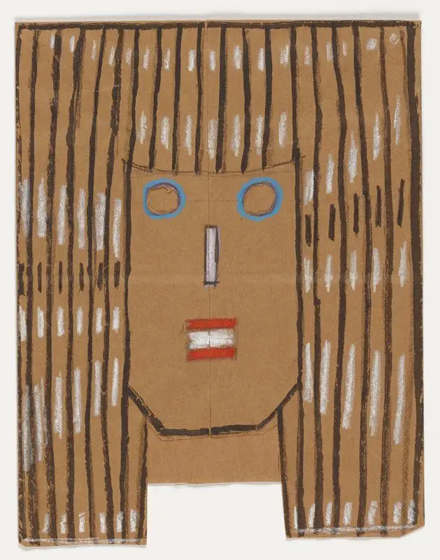 Untitled (Mask) by Saul Steinberg