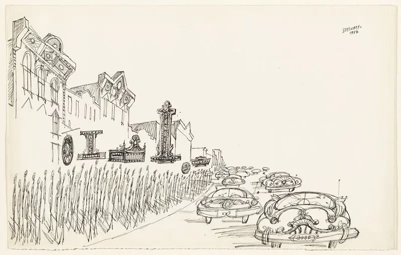 Untitled by Saul Steinberg
