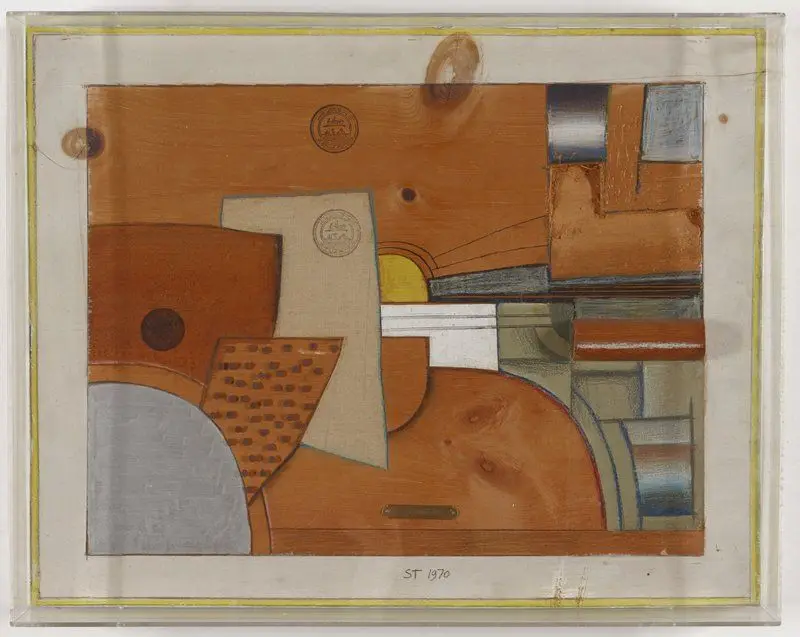 Still Life Table by Saul Steinberg