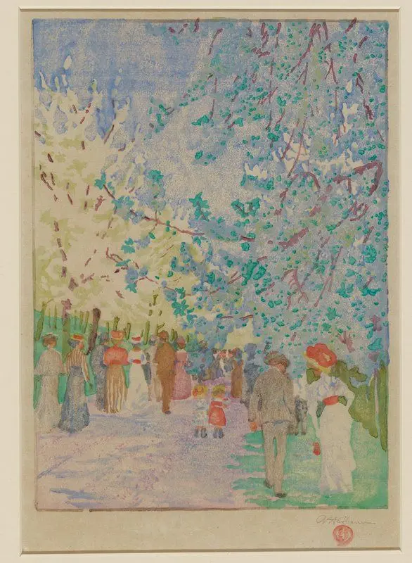 Roztocka Alley (Roztocká alej) by Arnošt Hofbauer