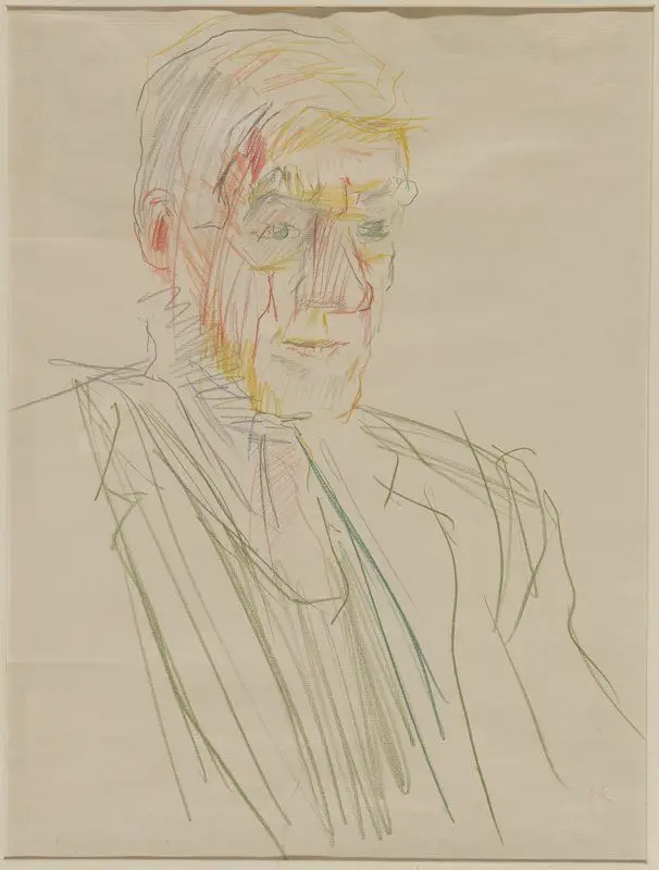 Portrait of Carl Waring Jones (1887–1957) by Oskar Kokoschka