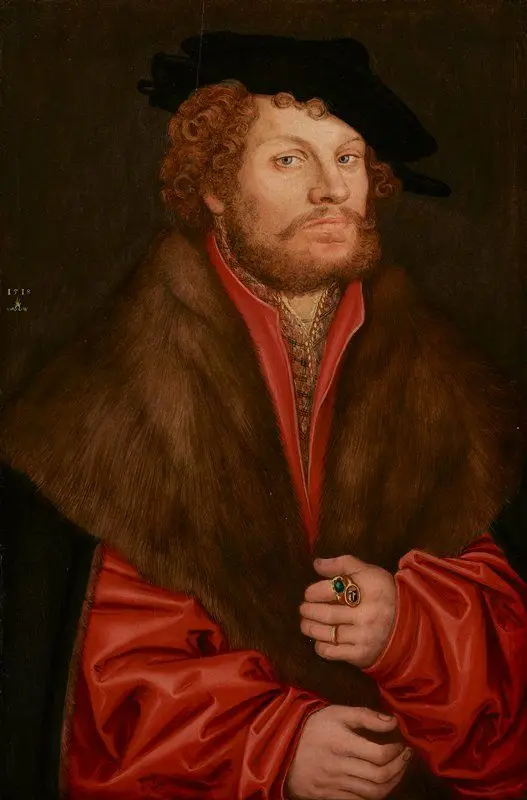 Portrait of Moritz Buchner by Lucas Cranach the Elder