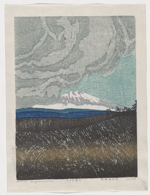 Early Winter in Gotenba by Hagiwara Hideo