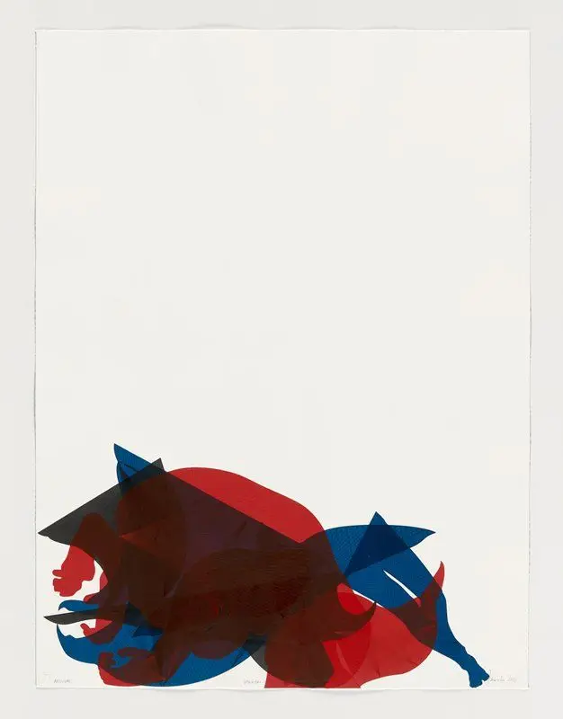 Skeleton Images – Azar Compositions #3 by Carlos Amorales