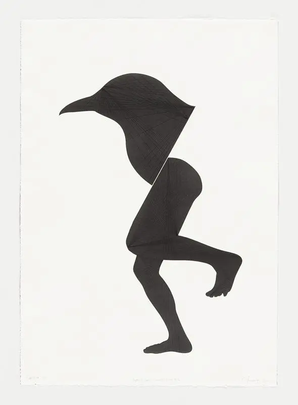 Hybrid Solid Composition #3 by Carlos Amorales