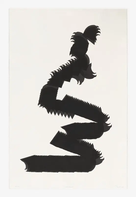 Snake Glyph #5 by Carlos Amorales