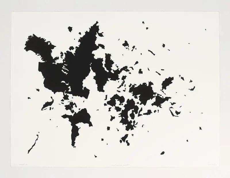 Useless Wonder Map #3 by Carlos Amorales