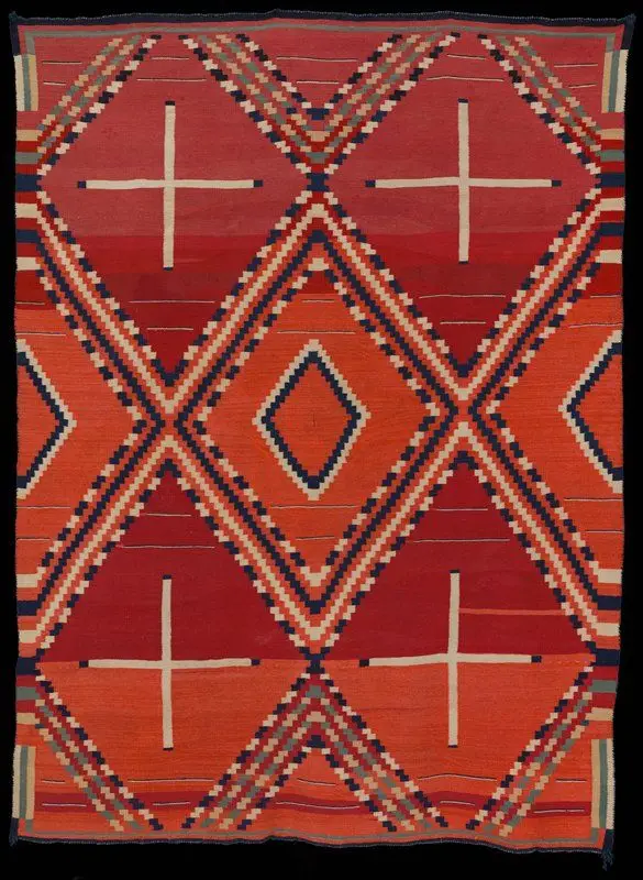 Blanket by Diné (Navajo) artist