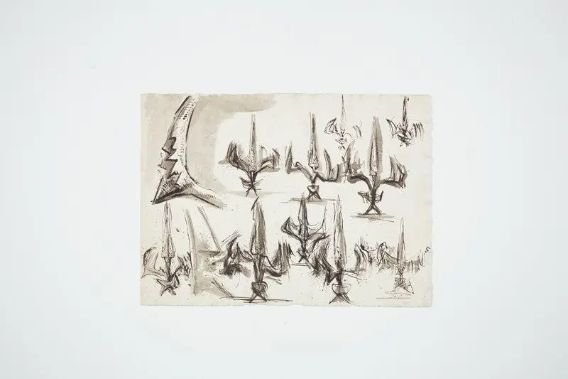 Young Fury (Sculpture Study) by Theodore Roszak