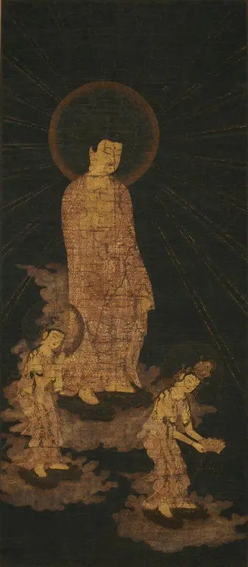 Welcoming Descent of the Amida Buddha Triad by Japan