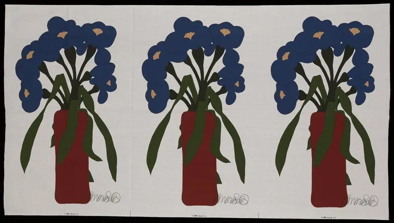 Iris (or Blue Iris) by Designer: Howard Smith