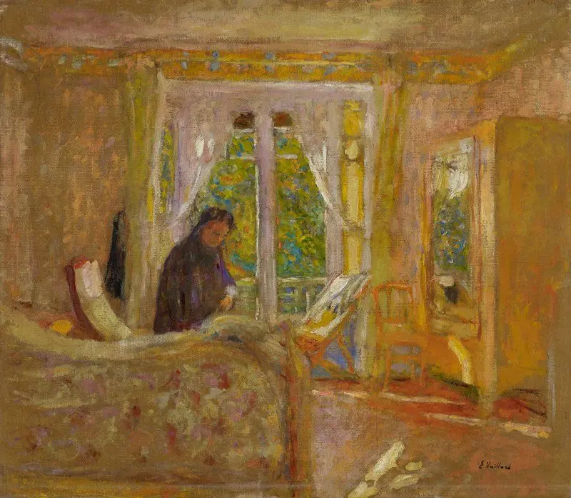 The Sunny Room by Edouard Vuillard