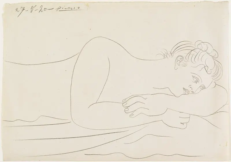 Reclining Woman by Pablo Picasso