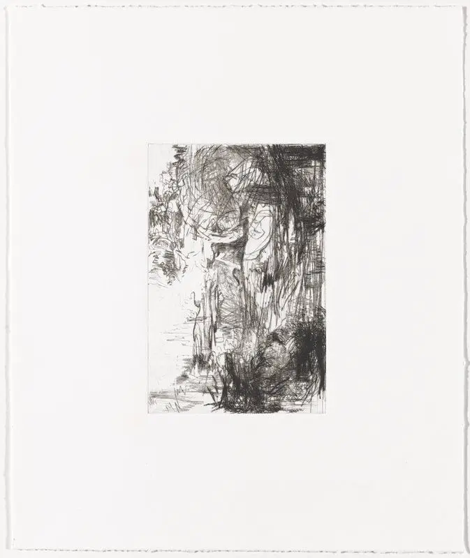 Proof #4 for II from days suite by Jim Hodges