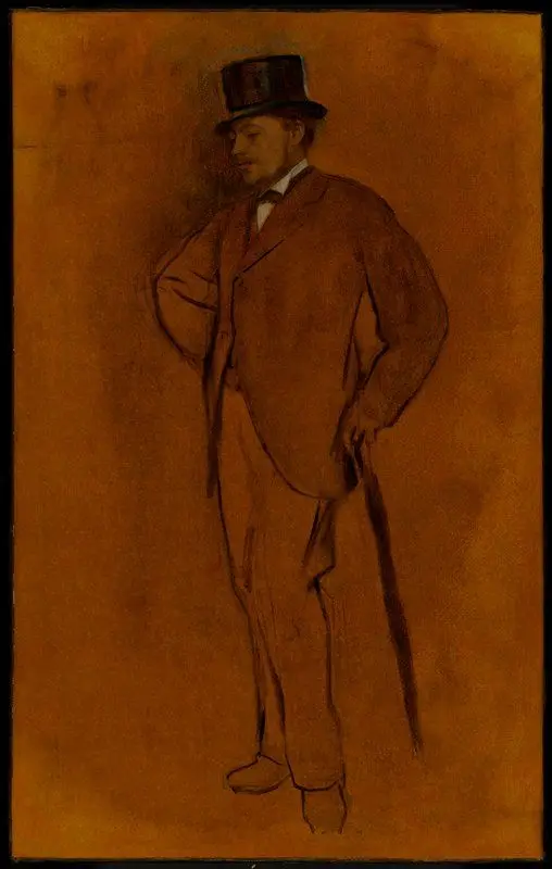 Achille De Gas by Edgar Degas