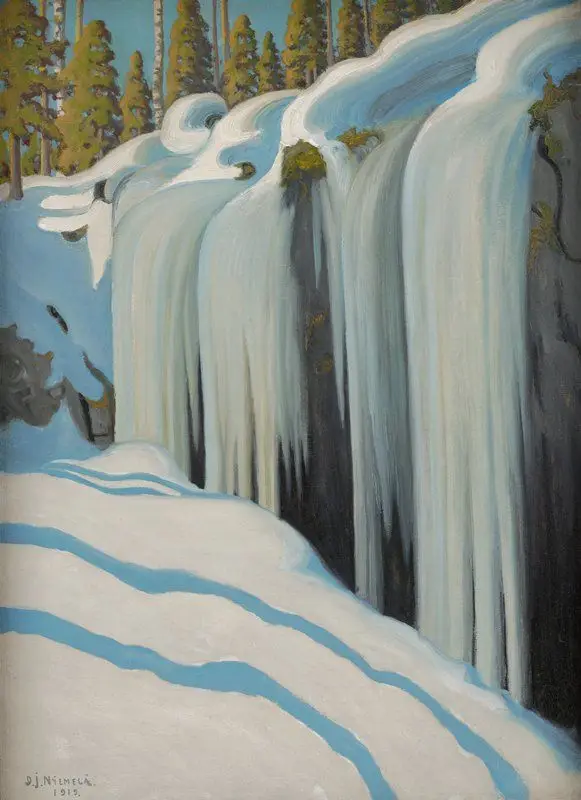 Winter Landscape by David Johannes Niemelä