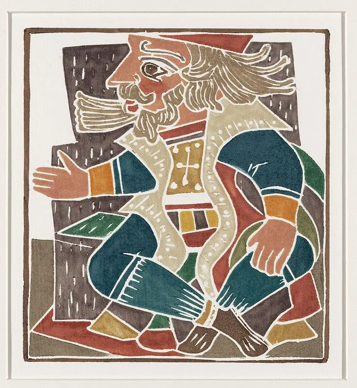 Videgrain, for Francois Rabelais, Pantagruel by André Derain