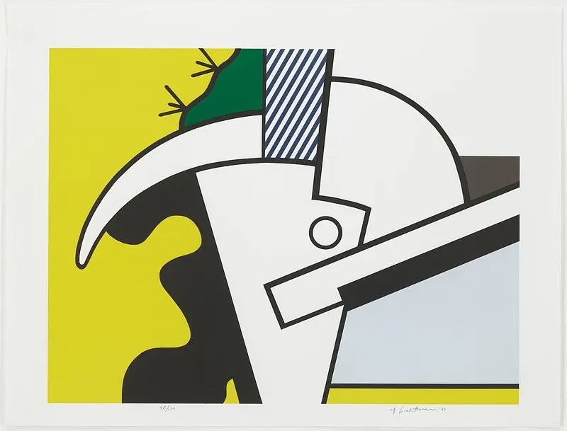 Bull Head II by Roy Lichtenstein