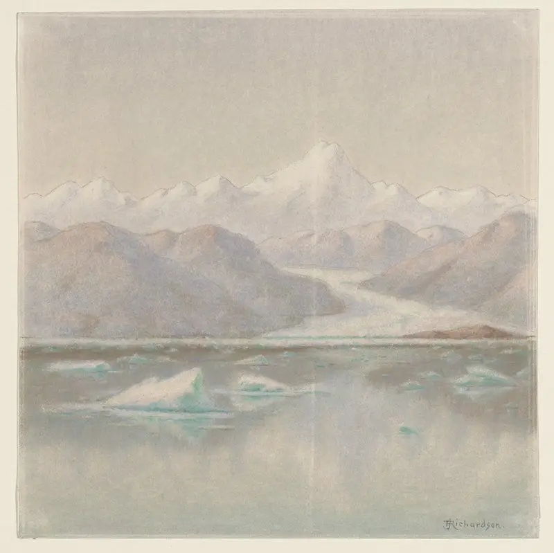St. Elias Alps, Morning, Fairweather by Theodore J. Richardson