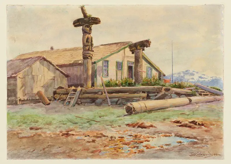 Chief's House, Wrangell by Theodore J. Richardson