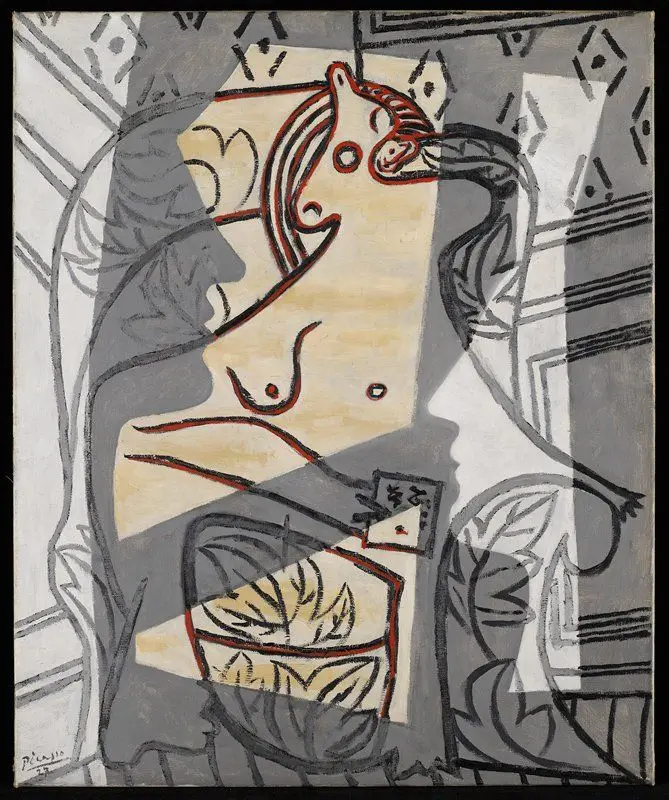 Woman in an Armchair by Pablo Picasso