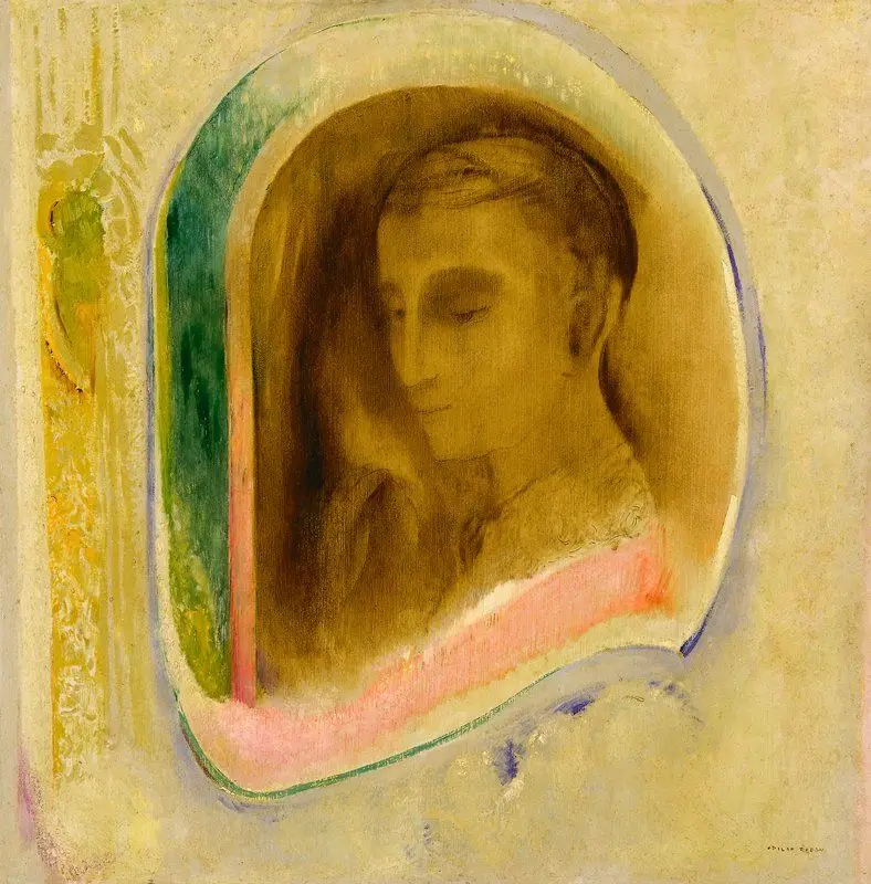Silence by Odilon Redon