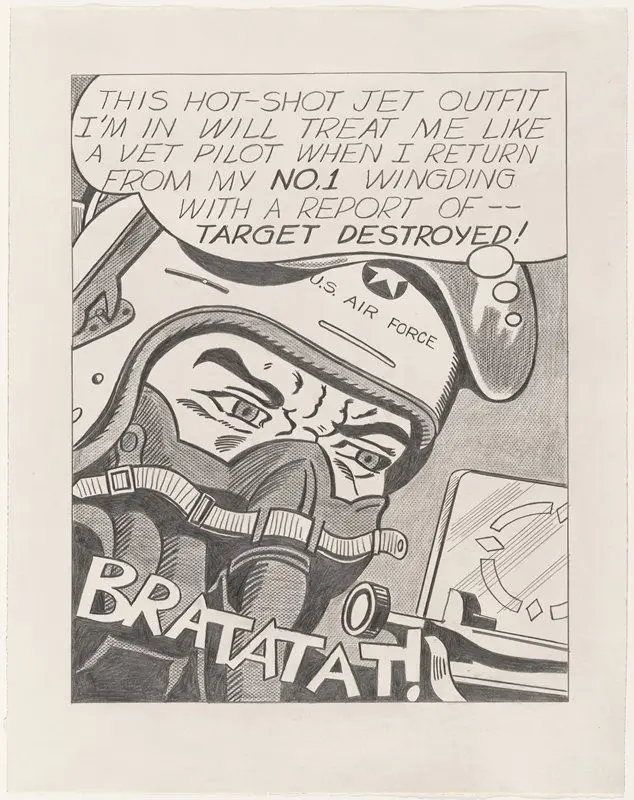 Bratatat! by Roy Lichtenstein