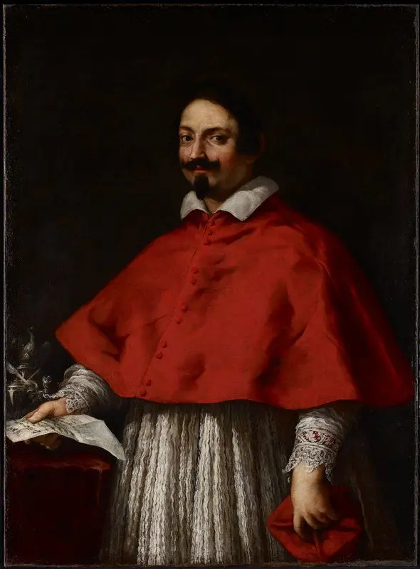 Portrait of Cardinal Pietro Maria Borghese by Pietro da Cortona (Pietro Berrettini)