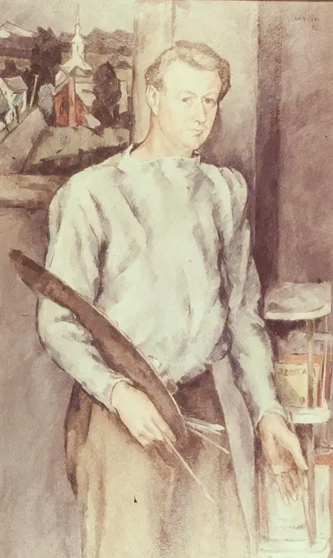 Self Portrait by Elof Wedin