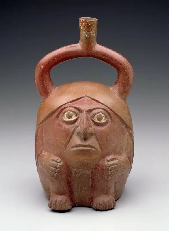 Effigy vessel by Moche artist