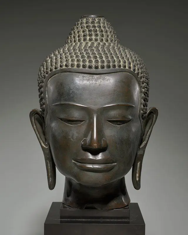 Buddha Head by Thailand