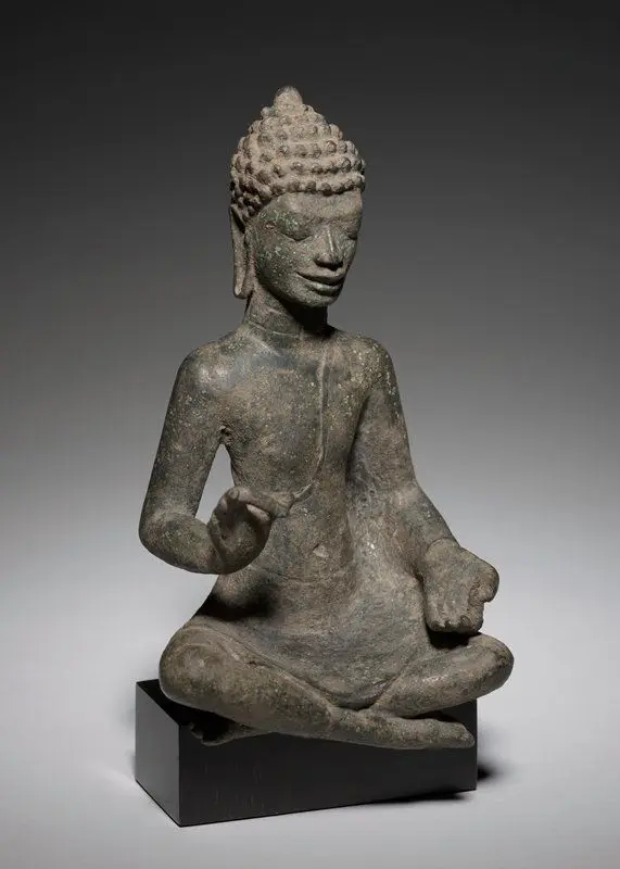 Seated preaching Buddha by Thailand