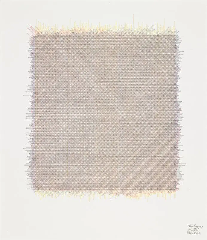 3-8-70 (1) by Sol LeWitt