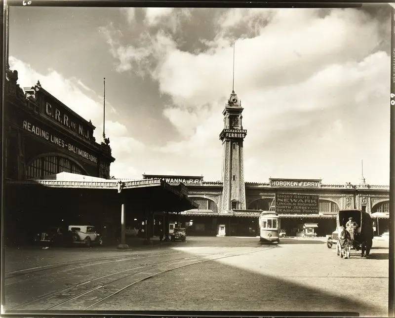 Ferry, West 23rd Street by Berenice Abbott