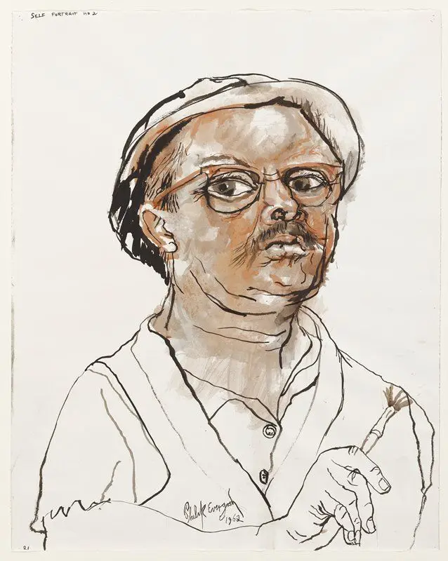 Self-Portrait, No.2 by Philip Evergood