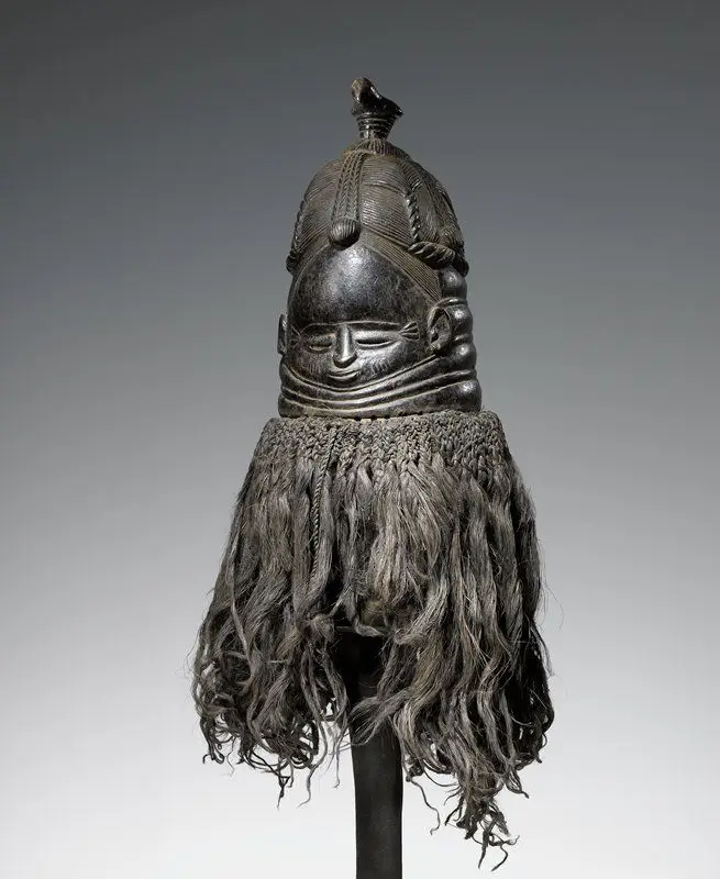 Sande mask by Mende artist